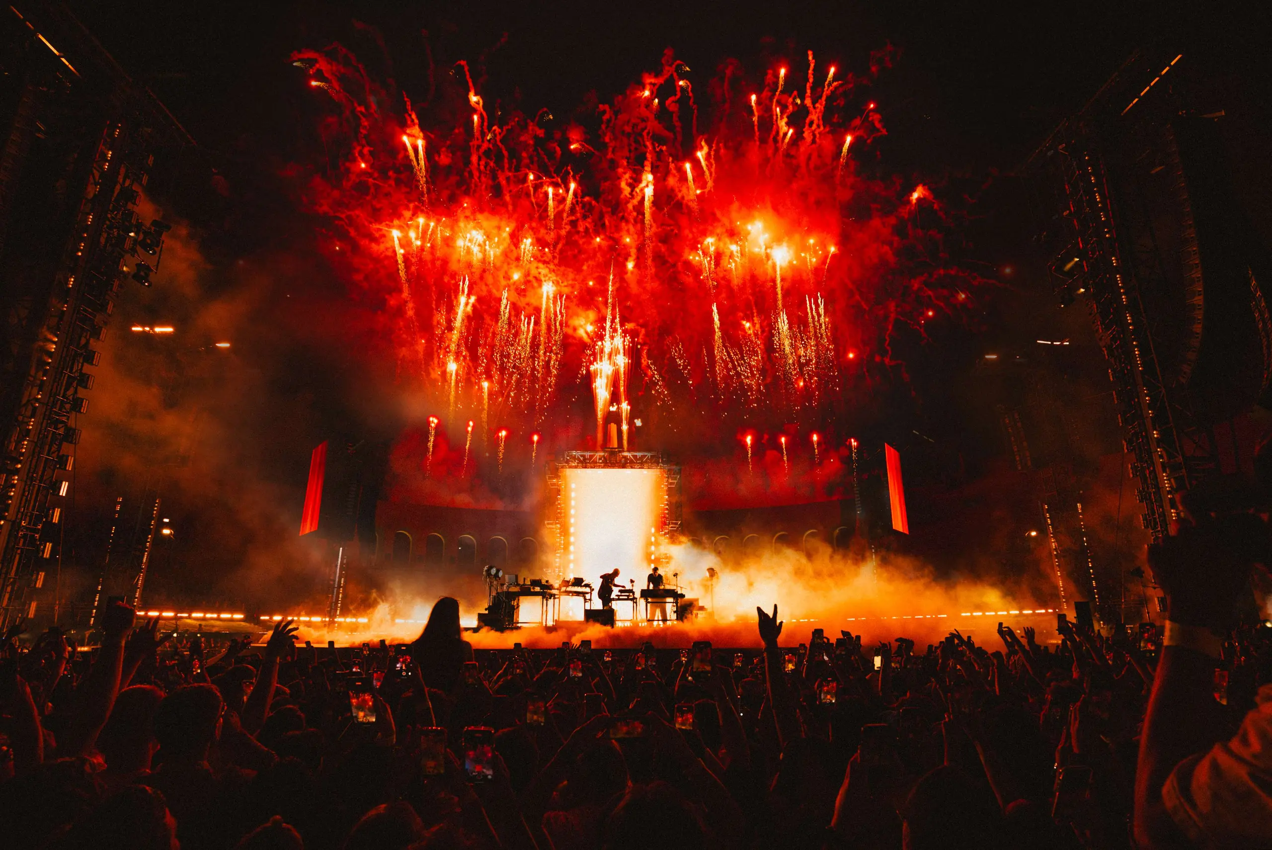 Fred again.. at LA Memorial Coliseum, Los Angeles – Eric Dew