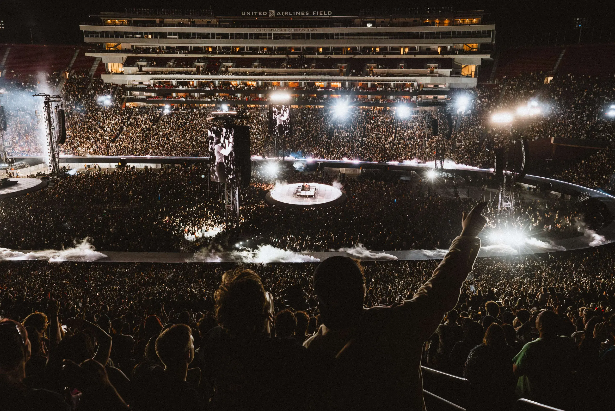 Fred again.. at LA Memorial Coliseum, Los Angeles – Eric Dew