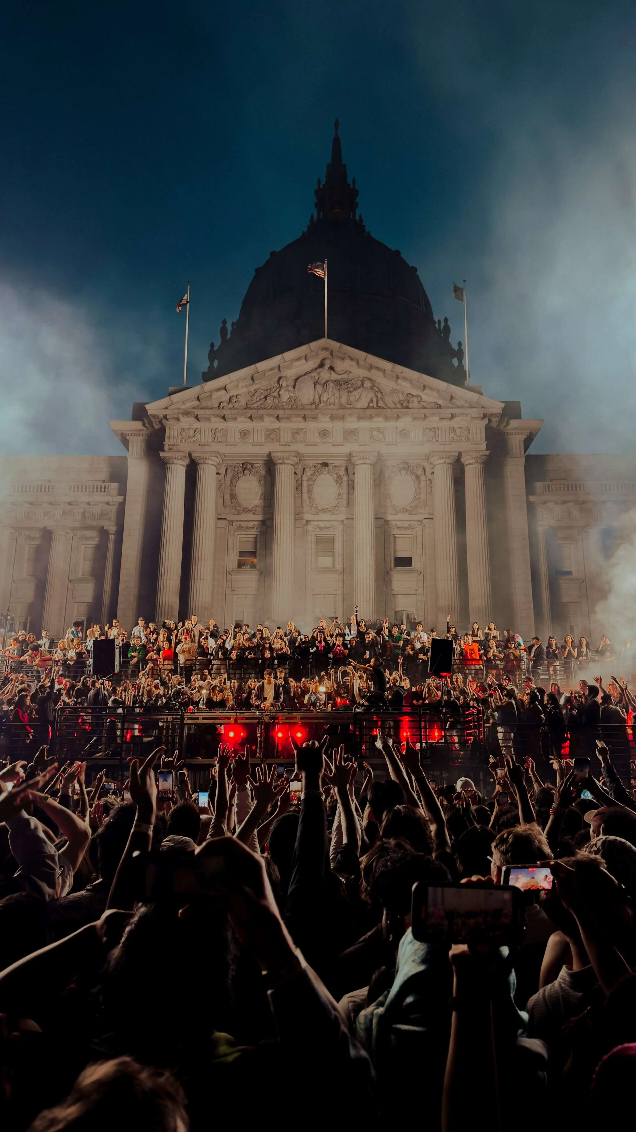 Skrillex & Fred again.. at Civic Center Plaza, San Francisco – Eric Dew
