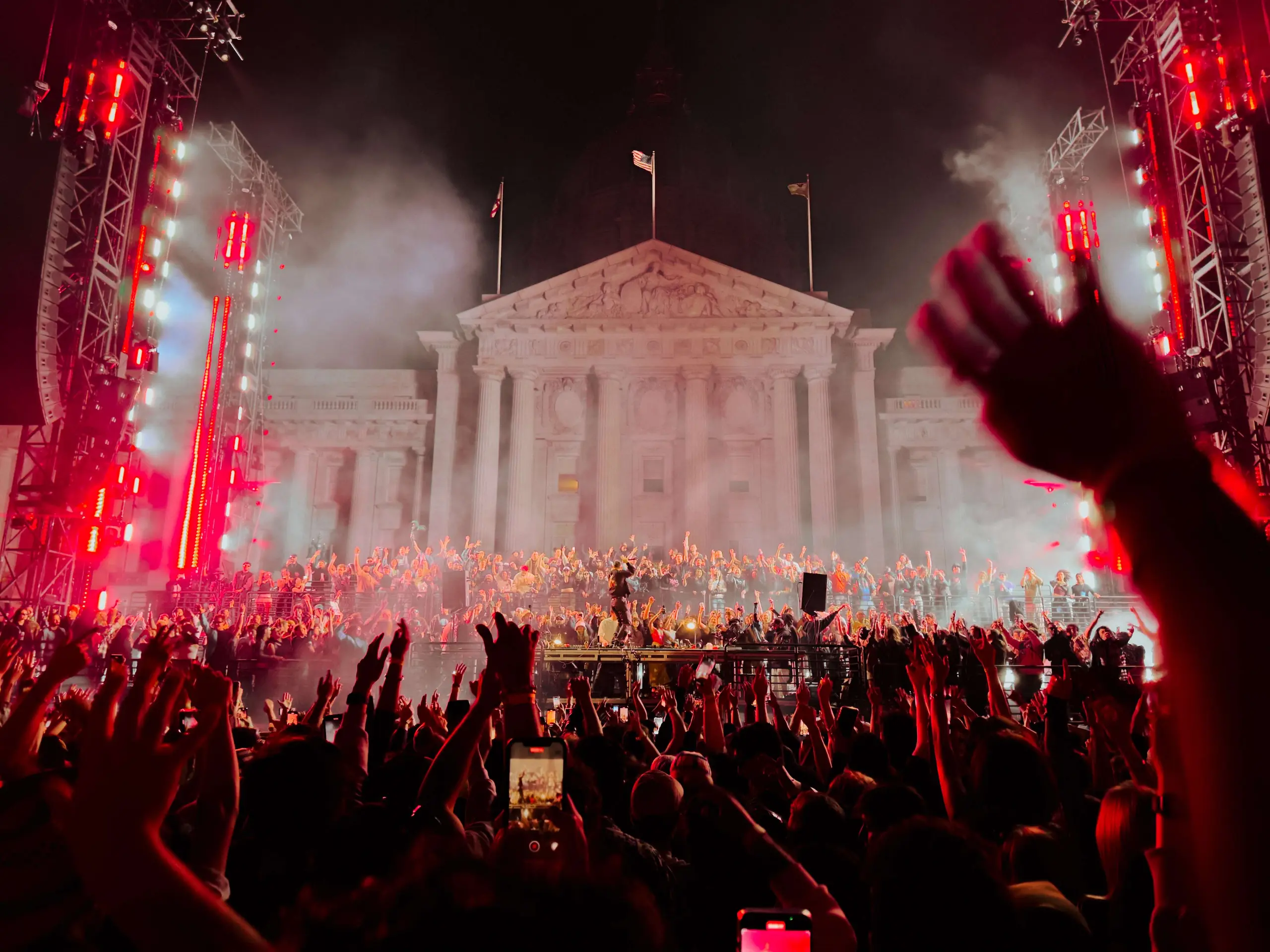 Skrillex & Fred again.. at Civic Center Plaza, San Francisco – Eric Dew